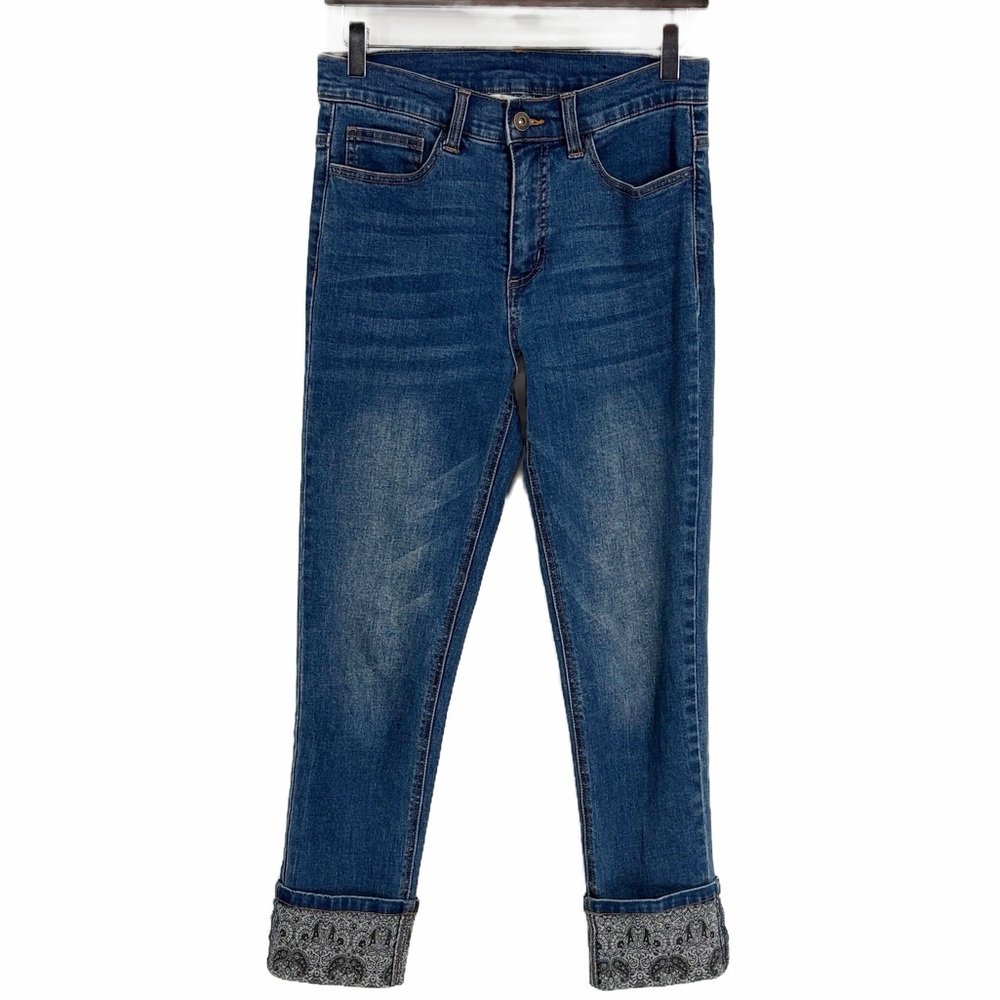 John Mark Cuffed Boyfriend Jeans - Size 4
